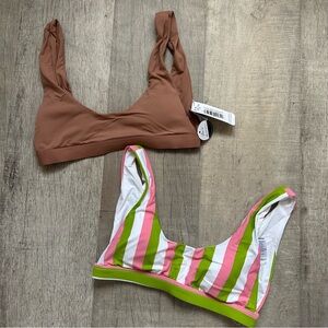 NWT Dippin Daisys bikini tops